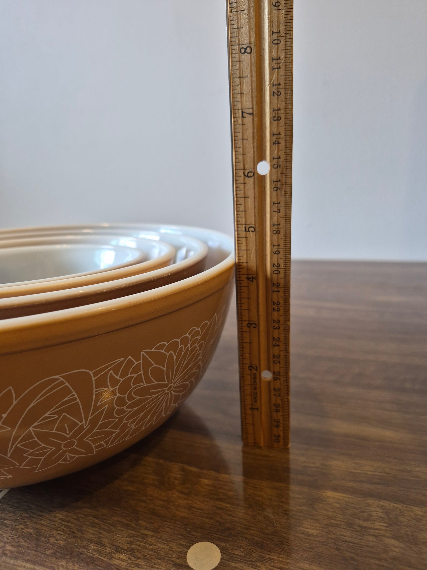 Pyrex Mixing Bowls (set of 4)  |  1950's
