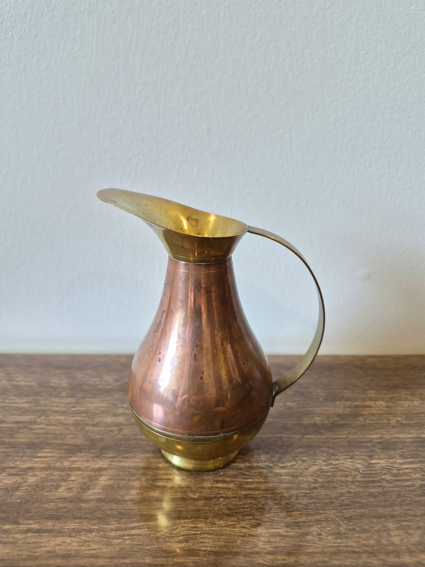 Copper and Brass Vase