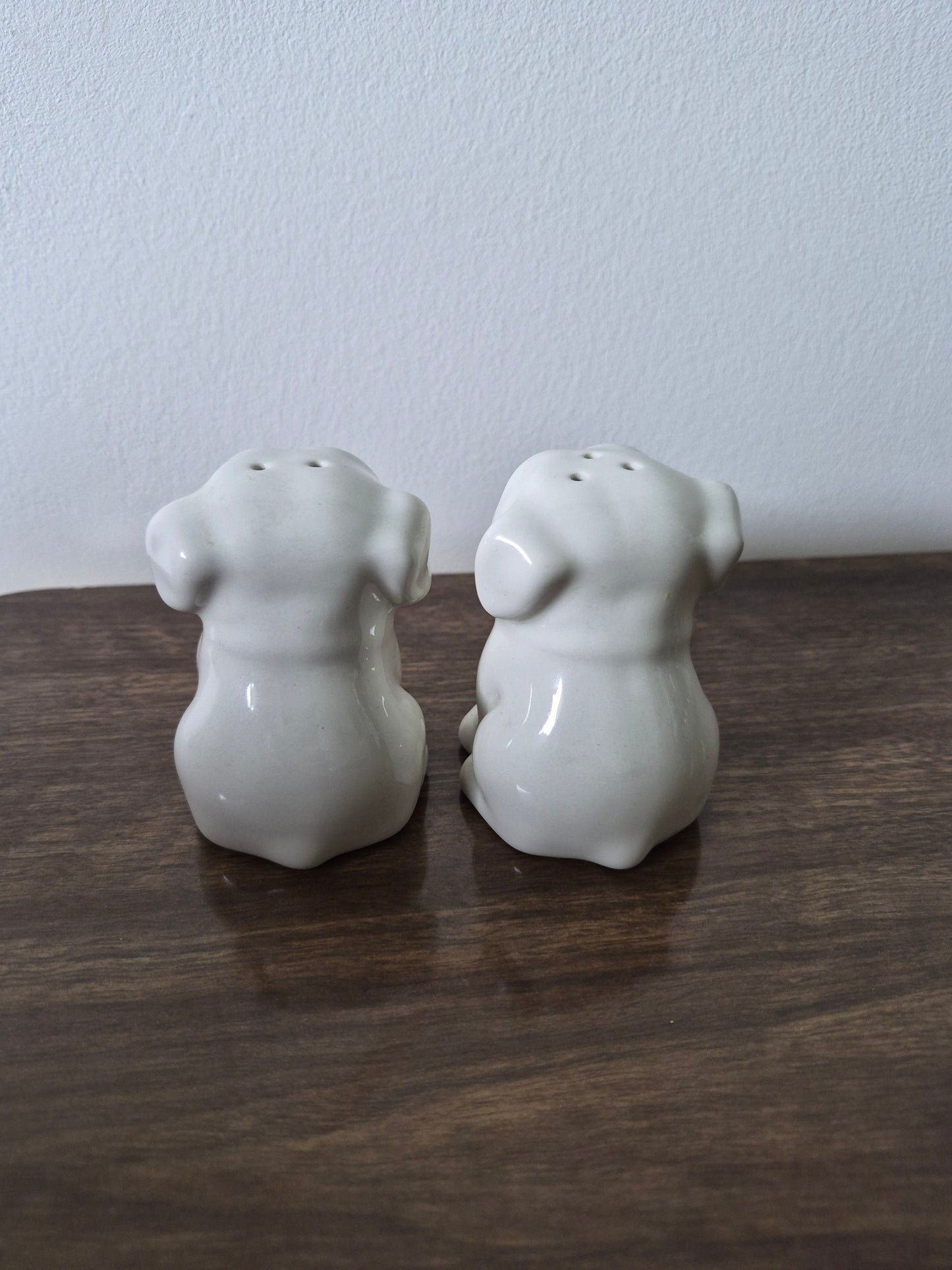 Bulldog Salt and Pepper Shakers