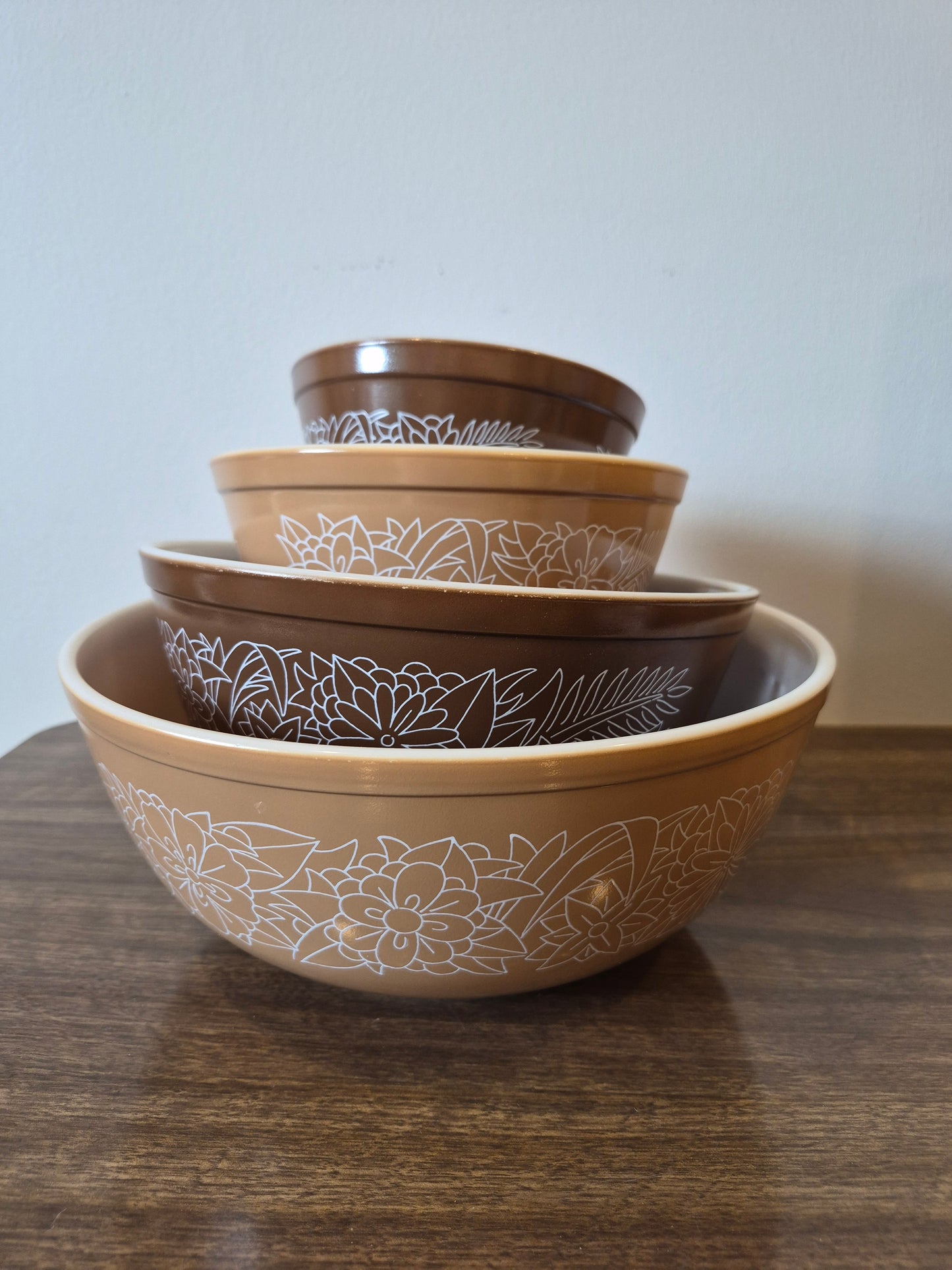 Pyrex Mixing Bowls (set of 4)  |  1950's