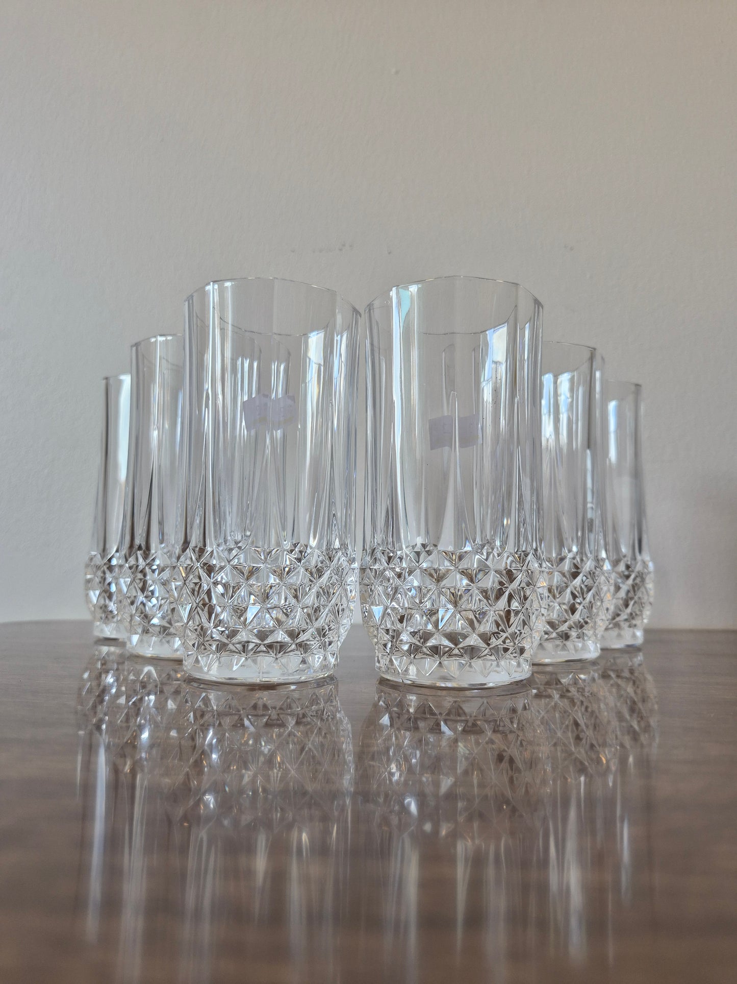 Crystal Water Glasses, Cristal D'Arques (Set of 6)  |  1970's