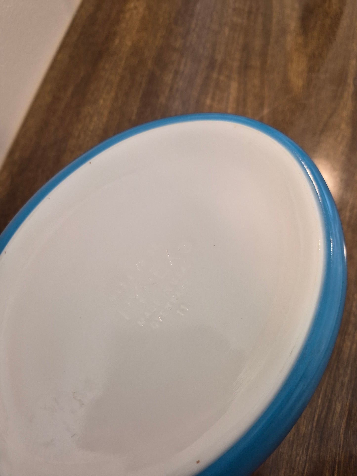 Rare Blue Horizon Casserole Dish, Pyrex