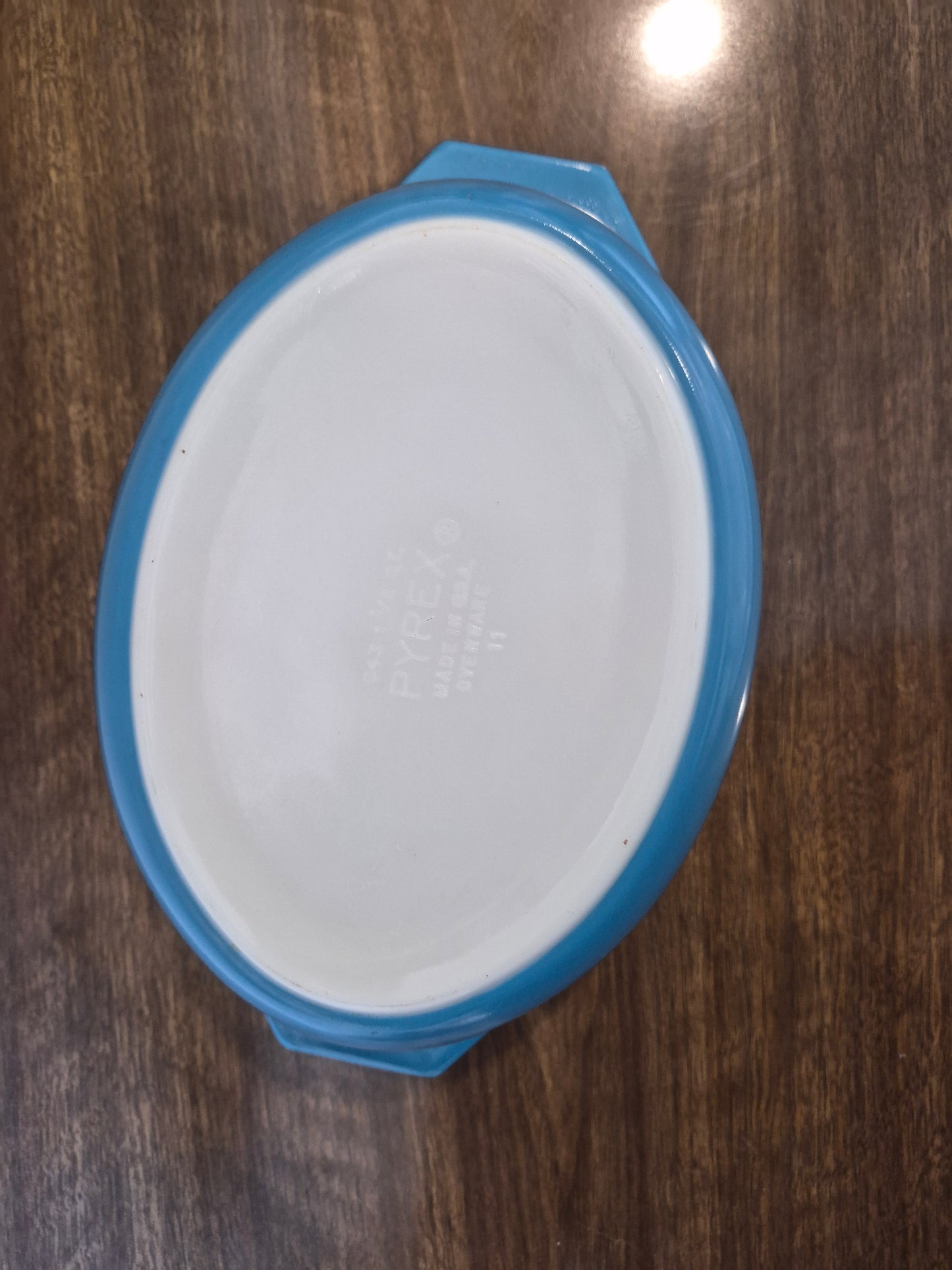 Rare Blue Horizon Casserole Dish, Pyrex
